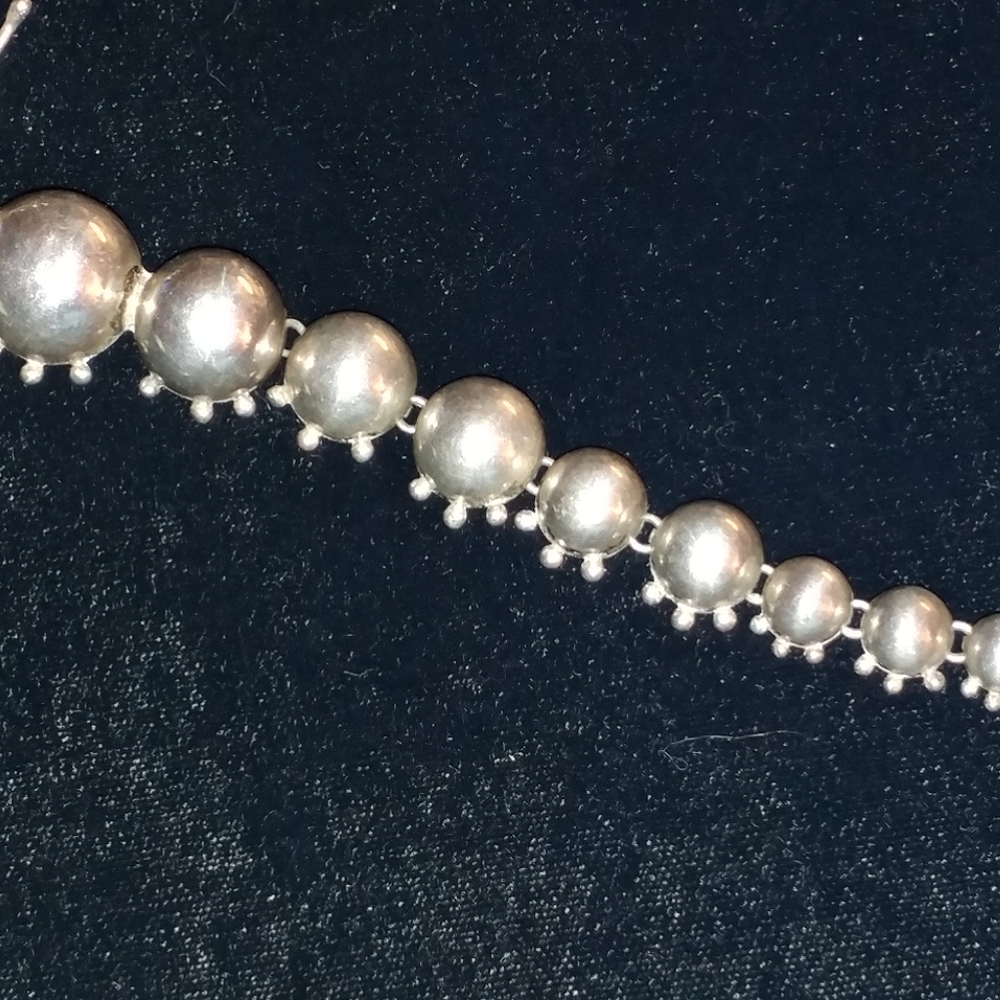 Reveriano Castillo Taxco Sterling Quartz Caterpillar Brooch Whimsical  6 inch - Picture 5 of 13